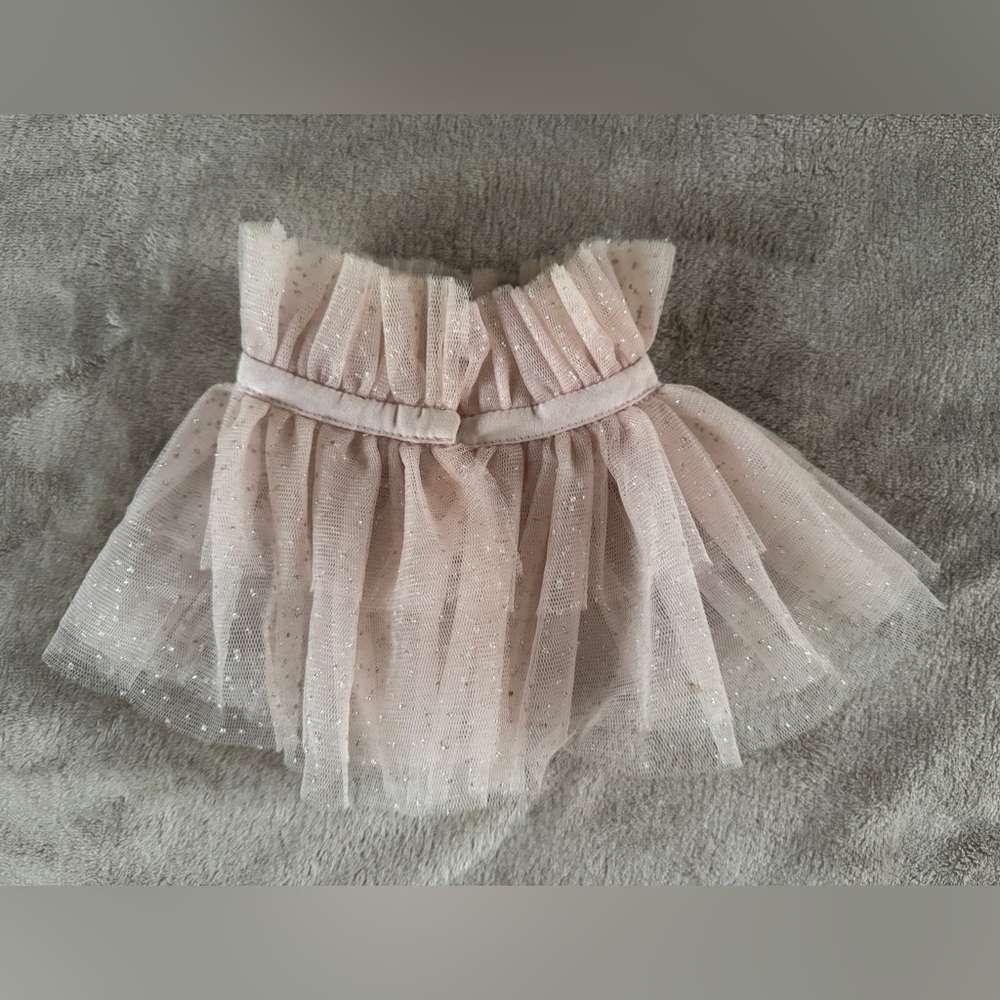 Tutu Du Munde Bebé “Las Vegas” Cape Neck Choker in Rosehip Pink | 18-24 M